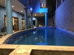defence 1000 yards bungalow for rent with basement and pool 0