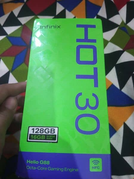 infinix Hot30 128GB 16Gb ram 4