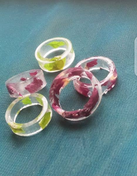 Pack of 4 rings for girls,new rings for girls,New Korean style rings 2