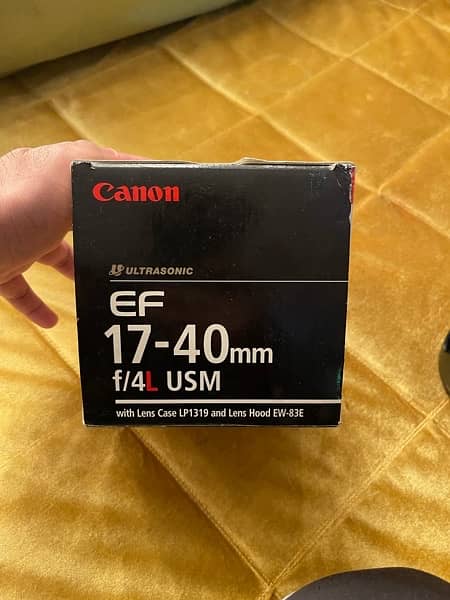 Canon 17/40 mm  Lense 3