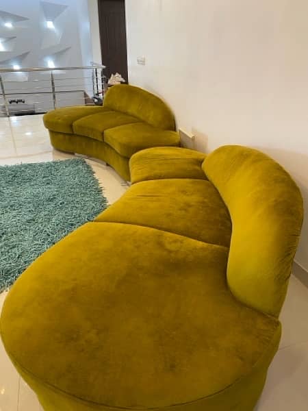 Sofa Pair . Green Colour 3