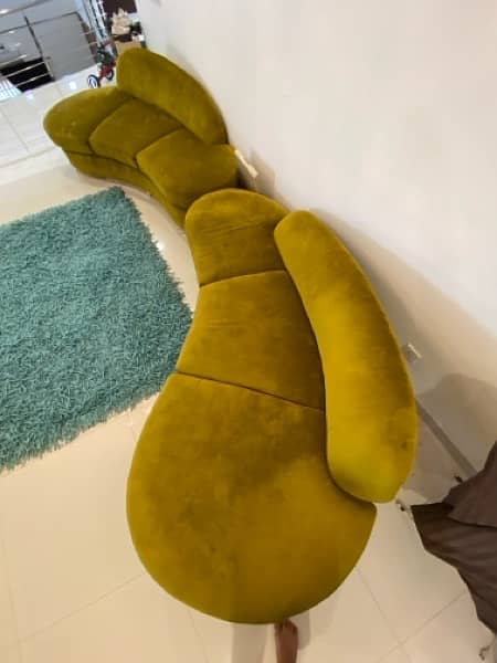 Sofa Pair . Green Colour 4