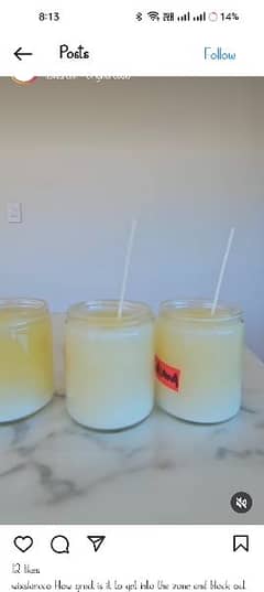 Empty Jars for candles