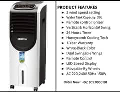 Geepas Air Cooler Gac373 ,374,376 All Colour Available