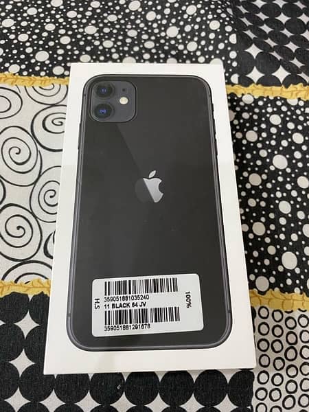 Iphone 11 64GB JV 10/10 mint Condition just box open apple warranty 5