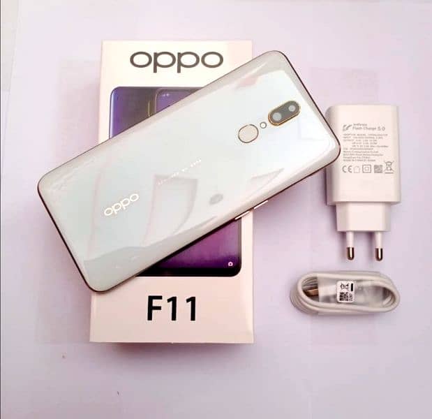 Oppo F11 6gb 128gb with box and charger 5
