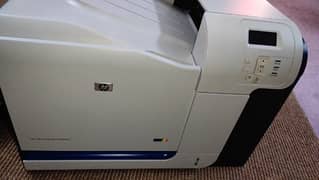 Hp colour Laserjet CP3525dn duplex printer.