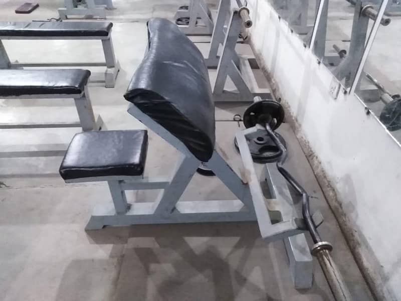 Complete Gym Setup 8/10 Condition Best Quality Materials 8