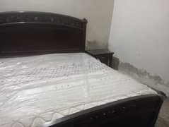 King Size double bed with side tables