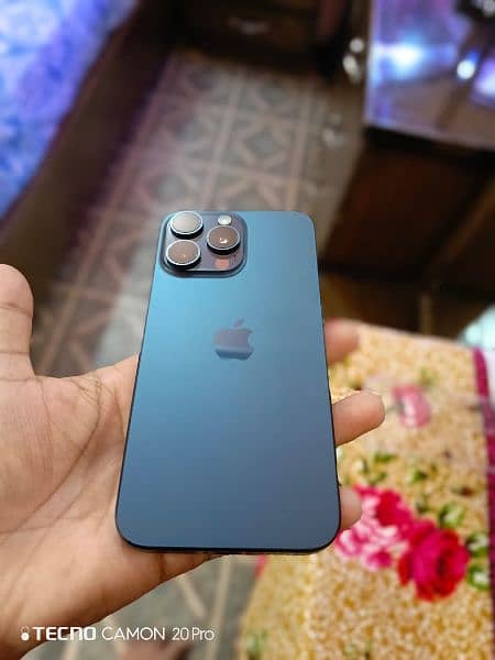 Iphone 15 Pro Max Blue Titanium 1