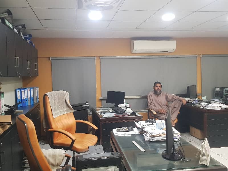 Fully Furnished Office For Rent At Sindhi Muslim Block A Main Shahra E Faisal Karachi 2