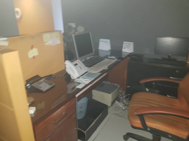 Fully Furnished Office For Rent At Sindhi Muslim Block A Main Shahra E Faisal Karachi 10