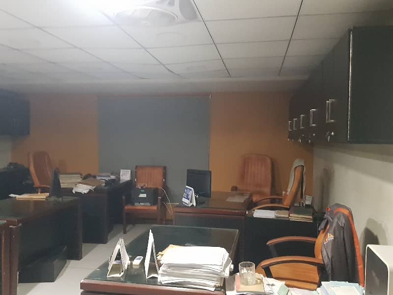 Fully Furnished Office For Rent At Sindhi Muslim Block A Main Shahra E Faisal Karachi 25