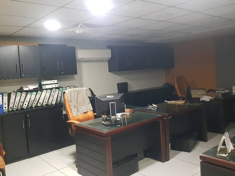 Fully Furnished Office For Rent At Sindhi Muslim Block A Main Shahra E Faisal Karachi 26