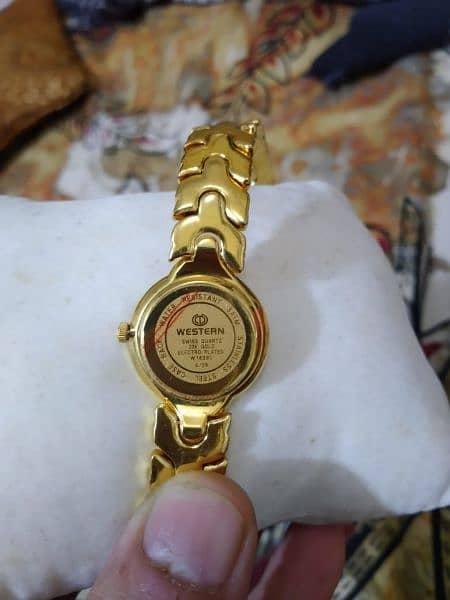 Western 22Karit Gold Plated Watch~ Imported Watch for Women 5