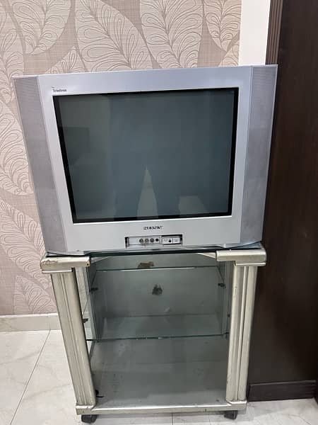 SONY TV WITH TROLLEY 1