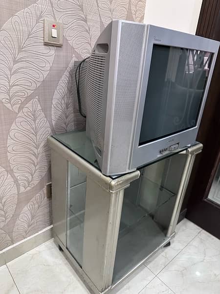 SONY TV WITH TROLLEY 2