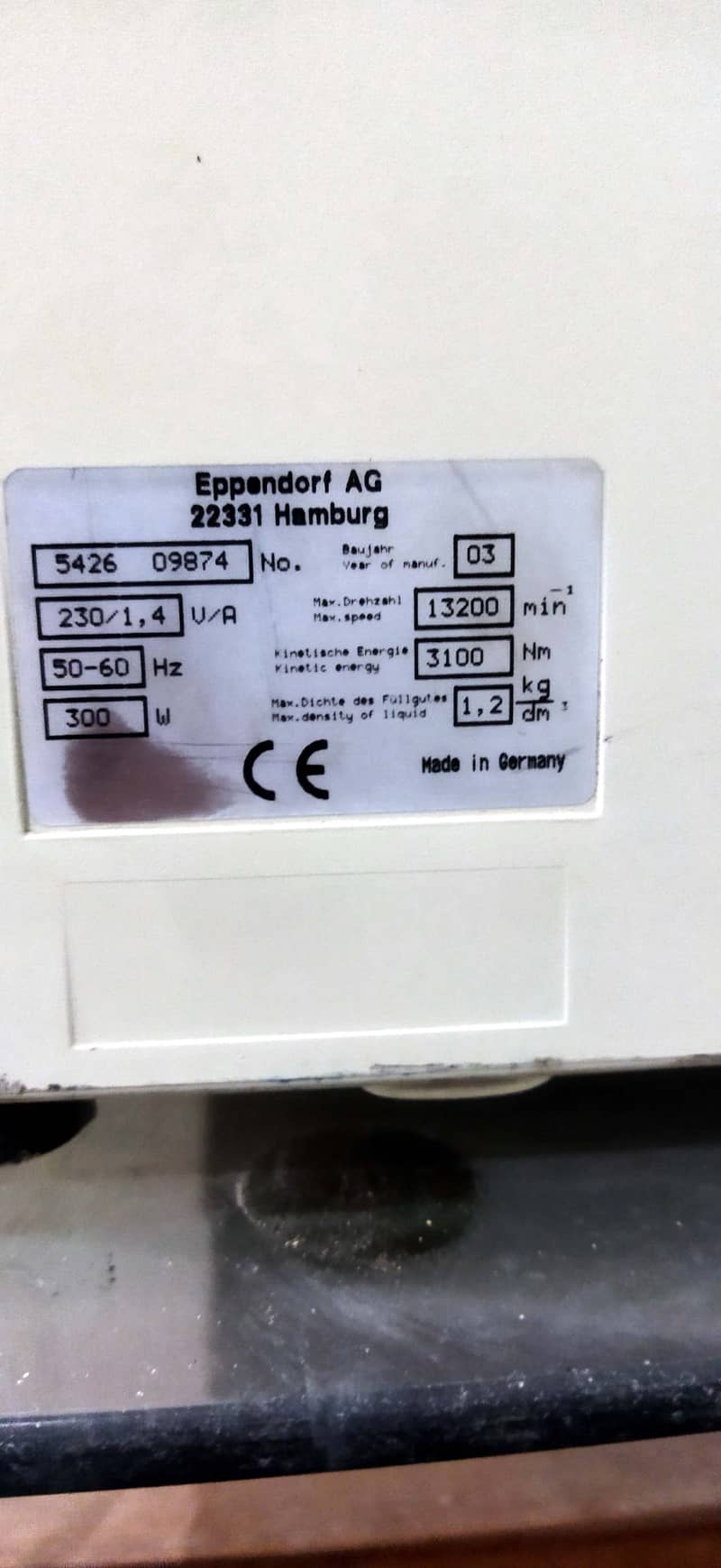 Eppendorf 5415R Refrigerated Centrifuge 4
