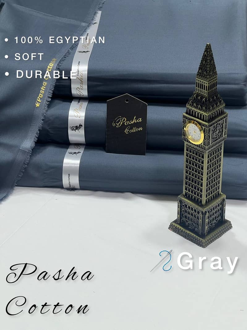PASHA  Men’s Luxury Summer Collection 2024|Unstitched Gents Suit 15