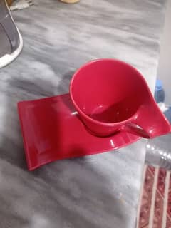 tea set of 4 cups