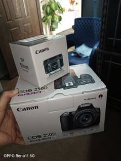Canon 250d + 50mm f1.8 + 30mm f1.4 lense 0