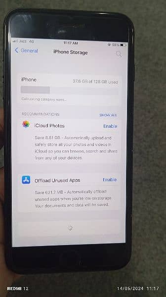 7 plus pta approved 128GB 6