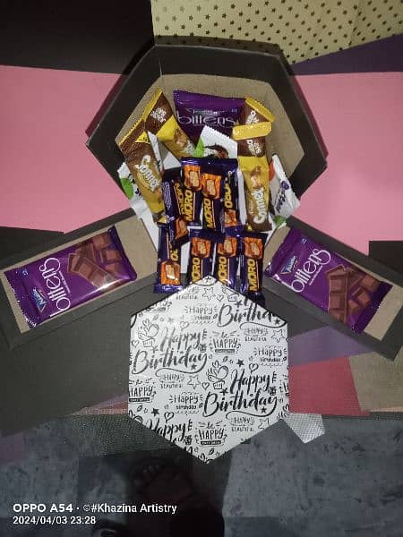 Chocolate Gift Box | Handmade Gift Box with Chocolate by Khazinah 8