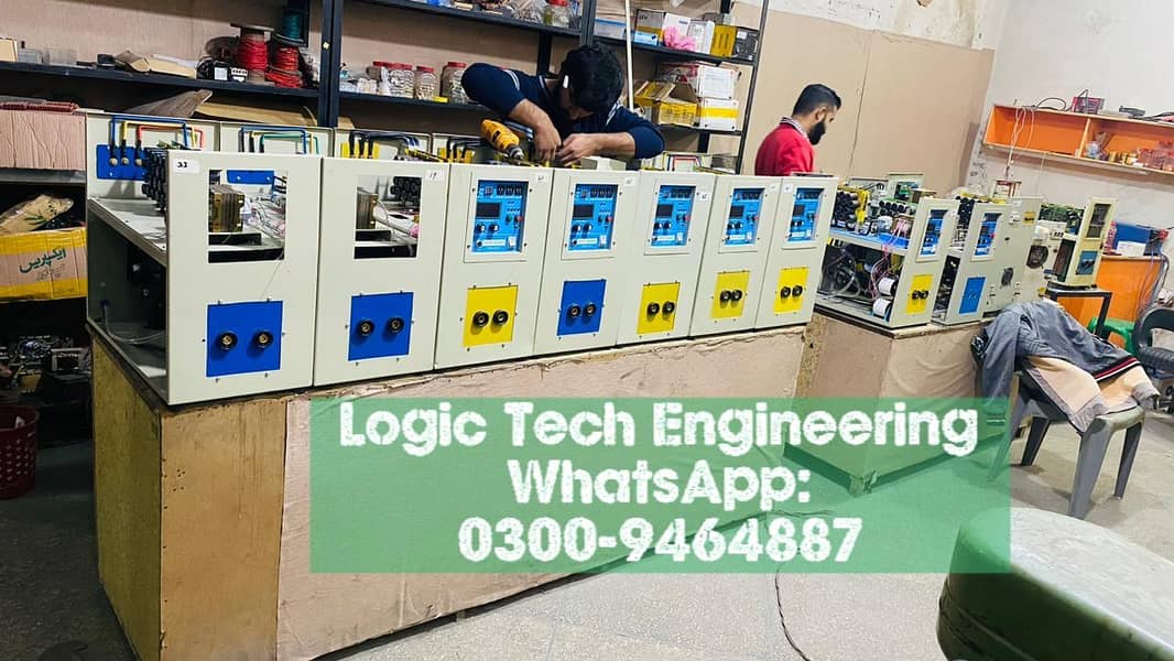 INDUCTION HEATER FOR INDUSTERIAL USE BY LOGIC TECH ENGINEERING 18