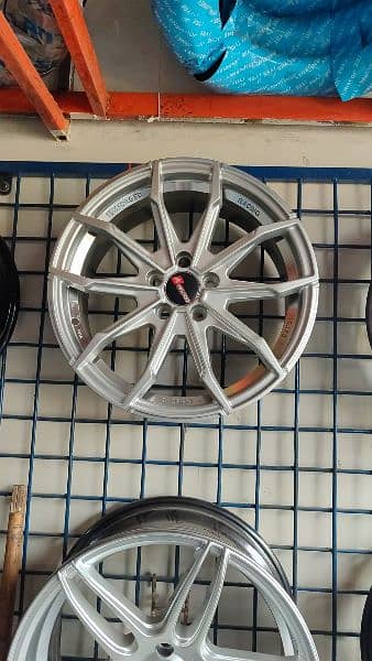 Alloy Rims for Grande Toyota Corolla And Civic Techno Wheels 1