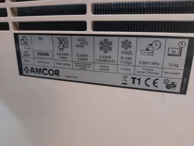 AMCOR portable/mobile AC + dehumidifier BRAND NEW - Air Conditioners ...