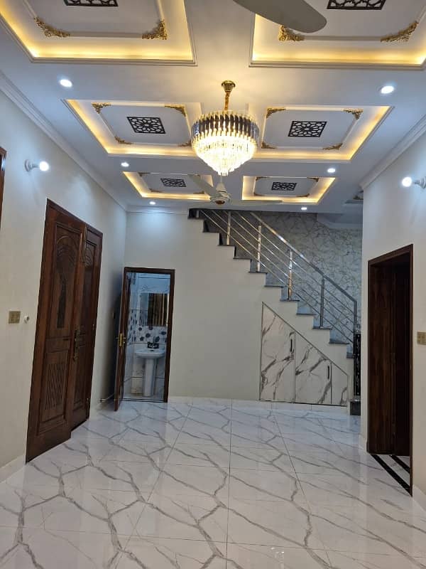 6 Marla Brand New Modern Design House For Sale In Bismillah Housing Society Lahore. 34