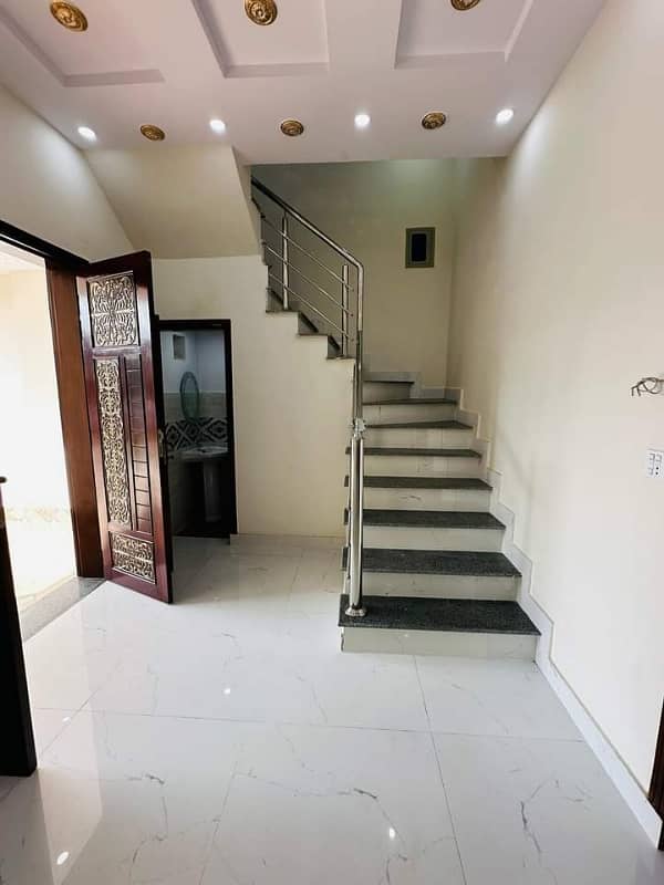 5 Marla Facing Park Double Storey Beautiful Design House For Sale in Bismillah Housing Society Lahore. 19
