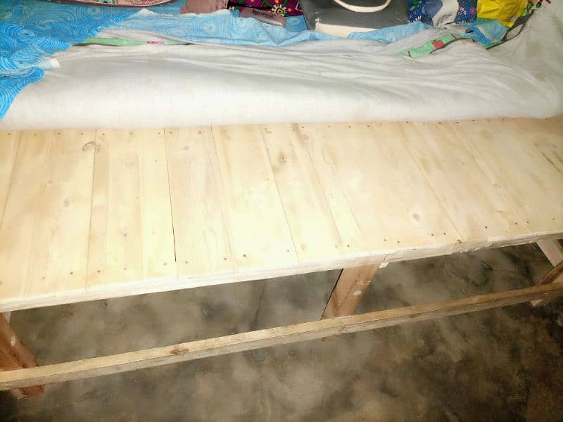 wooden bed table 6