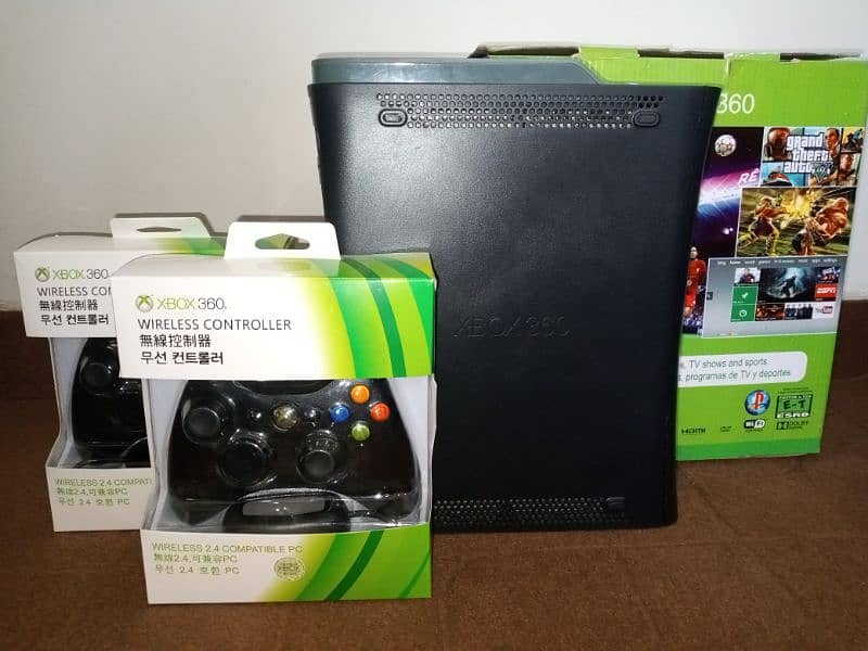 Xbox 360 console in good condition. 1