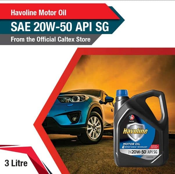 HAVOLINE MOTOR OIL 20W - 50W         - ( 3L) 1