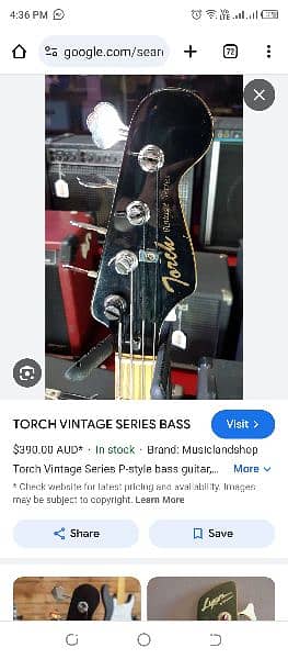 vintage torch series guitar electric 1