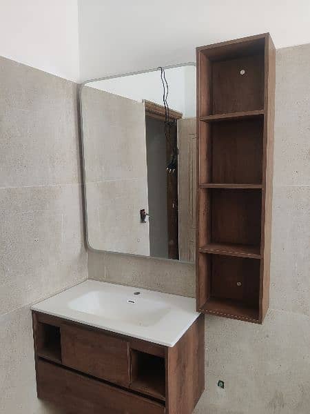 Marble Texture/ Bathroom Vanities/ PVC ceramic basin/ 8