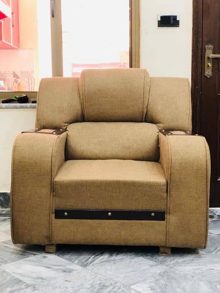 6 seater sofa set new condition 1