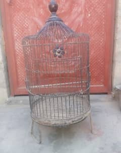 A ideal Iron Cage For Birds and Pets.