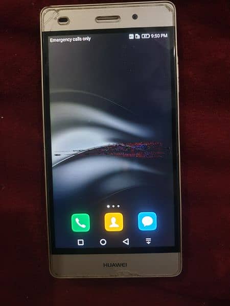 Huawei p 8 fresh condition just one line in screen 5
