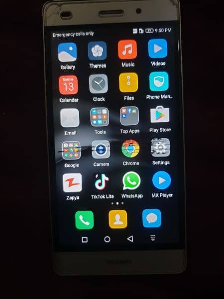 Huawei p 8 fresh condition just one line in screen 8