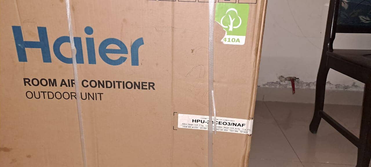Haier Cabinet type Ac 2 Ton Brand New Daba Pack 2