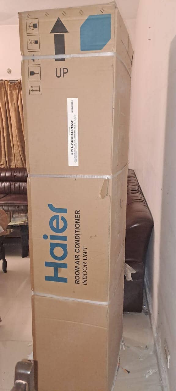 Haier Cabinet type Ac 2 Ton Brand New Daba Pack 6