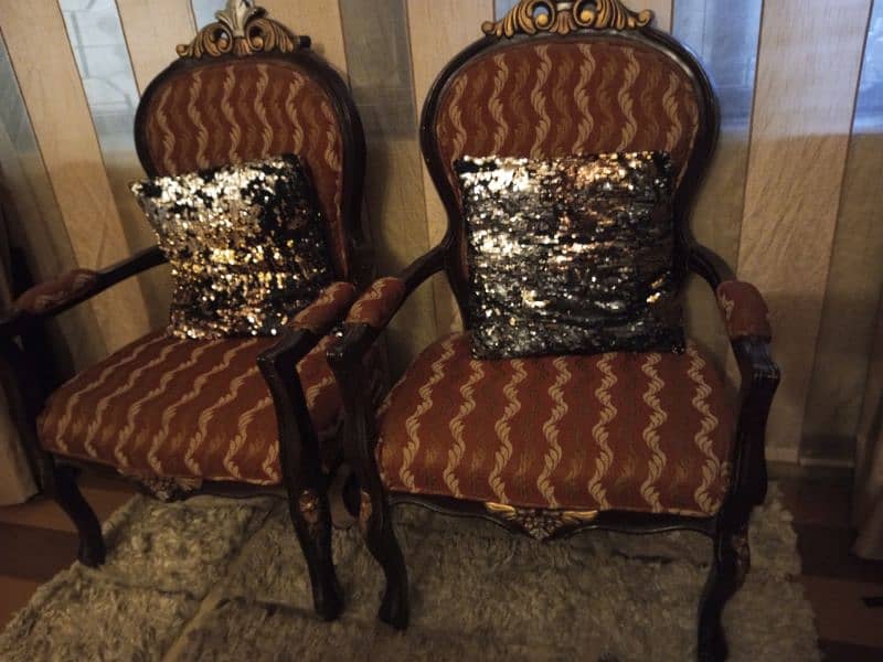 2 coffee chair in a good condition 1