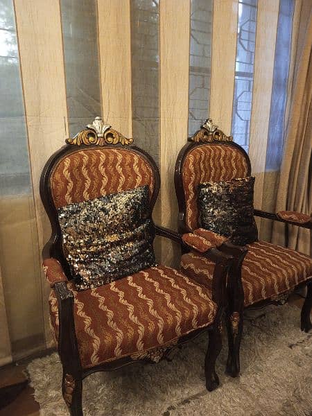 2 coffee chair in a good condition 3