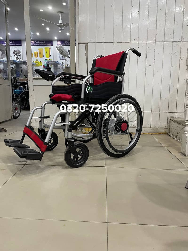 wheel chair automatic/ electric wheel chair patient wheel chair avai 4