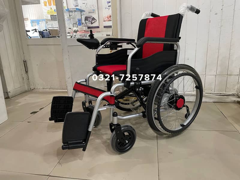wheel chair automatic/ electric wheel chair patient wheel chair avai 12