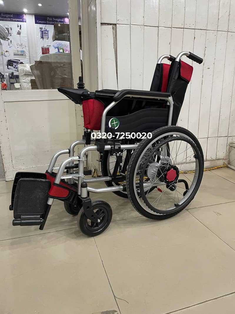 wheel chair automatic/ electric wheel chair patient wheel chair avai 13