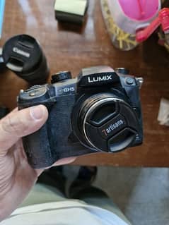 Panasonic Lumix GH5 with accessories