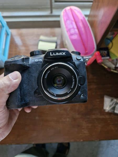 Panasonic Lumix GH5 with accessories 2